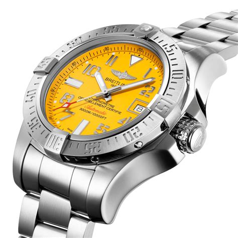 breitling seawolf cobra yellow|breitling seawolf watch.